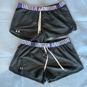 Under Armour Black HeatGear Shorts